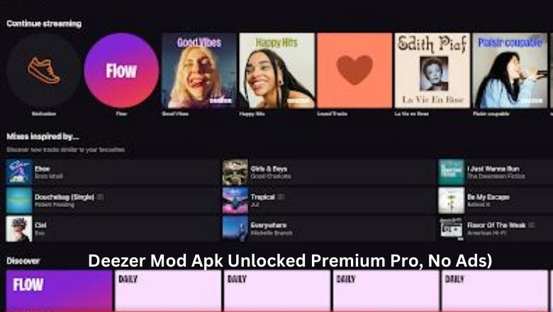 Deezer Mod Apk